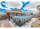 Inviting above ground pool, perfect for summer fun at 830 E Tortoise Trl, San Tan Valley, AZ 85143