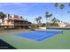 Well-maintained tennis court for residents' use at 9707 E Mountain View Rd # 2430, Scottsdale, AZ 85258
