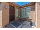Exterior view of the side entryway with a security door at 12541 W Miner Trl, Peoria, AZ 85383