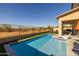 Private backyard with a refreshing pool and plenty of space for relaxation at 18402 N 65Th Pl, Phoenix, AZ 85054