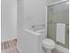 Bathroom with a white toilet and shower at 2011 W Cambridge Ave, Phoenix, AZ 85009
