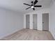 Neutral bedroom features carpet and three closets at 3104 E Broadway Rd # 16, Mesa, AZ 85204