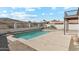 Relaxing pool area with mountain views at 3435 E Desert Trumpet Rd, Phoenix, AZ 85044