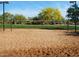 Sand volleyball court with net and surrounding landscaping at 4337 W Powell Dr, Phoenix, AZ 85087