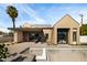 Modern home showcasing a sleek outdoor living space with a pool and minimalist landscaping at 4445 E Roma Ave, Phoenix, AZ 85018