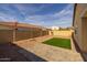 Artificial turf and paver backyard at 5320 S Gregor --, Mesa, AZ 85212