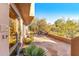 Scenic patio area with desert landscaping and a view at 1084 N Boulder Dr, Carefree, AZ 85377