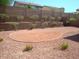 Backyard with gravel and planter area at 12848 W Desert Mirage Dr, Peoria, AZ 85383