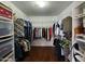 Large walk-in closet with shelving and hanging rods at 13830 W Fargo Dr, Surprise, AZ 85374