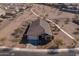 Beautiful aerial view of home, desert landscaping and winding sidewalks at 34395 N Cherrystone Dr, San Tan Valley, AZ 85144