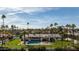 Enjoy the privacy of this backyard oasis, complete with a swimming pool, lawn, and a tennis court at 6302 E Hillcrest Blvd, Scottsdale, AZ 85251