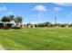 Expansive grassy space with native desert landscaping elements, perfect for recreation and relaxation, under a blue sky at 7500 E Deer Valley Rd # 38, Scottsdale, AZ 85255