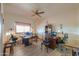 Spacious office featuring two desks, natural light, and a ceiling fan at 10020 W Tortalita Way, Casa Grande, AZ 85194
