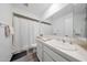 Well-lit bathroom with neutral finishes, single vanity, and shower/tub combination at 10648 N 11Th St, Phoenix, AZ 85020