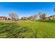 Well-maintained community green space with mature trees, offering a peaceful and recreational environment for residents at 1870 E Indigo Dr, Chandler, AZ 85286