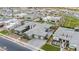 Aerial view of property, highlighting the grey brick, roof, and surrounding community amenities, perfect for Gathering living at 19726 E Vallejo St, Queen Creek, AZ 85142