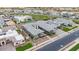 Stunning aerial view of a modern home featuring desert landscaping and a spacious layout in a premier community at 19726 E Vallejo St, Queen Creek, AZ 85142