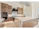 Kitchen showcasing an island, modern appliances, and open layout at 19726 E Vallejo St, Queen Creek, AZ 85142