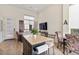 Inviting living room featuring an island, cozy seating, and modern decor at 19726 E Vallejo St, Queen Creek, AZ 85142
