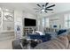Comfortable living room with a large sectional and entertainment center at 7807 W Palm Ln, Phoenix, AZ 85035
