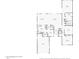 Detailed floorplan showing layout of rooms, including living room, bedrooms, and bathrooms at 9429 E Nacoma Dr, Sun Lakes, AZ 85248