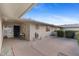 Inviting patio with tiled flooring, comfortable seating, and desert-inspired decor at 12814 W Shadow Hills Dr, Sun City West, AZ 85375