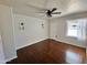 Bright bedroom with natural light featuring wood floors and minimalist decor at 1541 W Culver St, Phoenix, AZ 85007