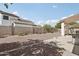 This backyard includes gravel landscaping and a covered patio, ideal for outdoor relaxation and enjoying the Arizona weather at 20626 N 55Th Ave, Glendale, AZ 85308