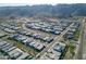 An aerial view shows a home's location in a neighborhood with mountain views at 727 E Monte Way, Phoenix, AZ 85042