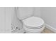 Close-up of a white toilet in a clean and bright bathroom setting at 9624 E Twinkle Cir, Mesa, AZ 85212