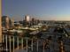 Cityscape views from this condo balcony at 207 W Clarendon Ave # B22, Phoenix, AZ 85013