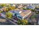 Desert home with solar panels and well-maintained landscaping at 3005 E Valencia Dr, Phoenix, AZ 85042