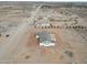 Aerial view of custom home in a new community at 3145 S 363Rd Ave, Tonopah, AZ 85354