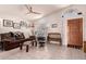Bright living room with neutral walls, tile flooring, and natural light at 3403 E Kristal Way, Phoenix, AZ 85050