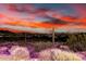 Sunset landscape shot of city view from behind the property at 36923 N 31St Ave, Phoenix, AZ 85086