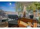 Outdoor kitchen area with a built-in grill and countertop, ideal for outdoor cooking and entertaining at 556 W Kiva Ave, Mesa, AZ 85210