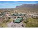Community tennis courts with mountain views, showcasing the active lifestyle and recreational amenities at 8057 E Greythorn Dr, Gold Canyon, AZ 85118