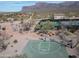 Community basketball court near homes offers residents outdoor recreation with mountain views at 8057 E Greythorn Dr, Gold Canyon, AZ 85118