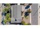 Aerial view of a home with a gravel front yard and sidewalk at 9821 N 29Th Pl, Phoenix, AZ 85028