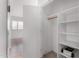 Walk-in closet with built-in shelving and a single clothes rod at 16848 W Bradford Way, Surprise, AZ 85374