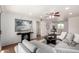 Open living and dining space with modern furnishings, artwork, and lots of natural light creating a welcoming atmosphere at 4354 N 82Nd St # 183, Scottsdale, AZ 85251