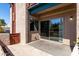 Enjoy outdoor living on this private patio, accessible through a sliding glass door at 4354 N 82Nd St # 183, Scottsdale, AZ 85251