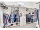 Spacious closet featuring custom shelving and ample storage at 6938 E Lomas Verdes Dr, Scottsdale, AZ 85266