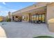 Expansive patio with ample seating, covered entertaining area, and access to the pool at 6938 E Lomas Verdes Dr, Scottsdale, AZ 85266