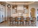 Kitchen with granite counters and large island with seating at 9161 E Superstition Mountain Dr, Gold Canyon, AZ 85118