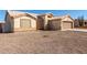 Inviting single-Gathering home featuring a tile roof and a two-car garage with a spacious driveway at 10312 W Mazatlan Dr, Arizona City, AZ 85123