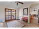 Inviting foyer with tile flooring, a decorative rug, and a view into other rooms at 10718 E Fenimore Rd, Mesa, AZ 85207