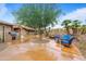 Beautiful outdoor courtyard with comfortable seating and barbecue, perfect for relaxing and entertaining guests at 11500 E Cochise Dr # 2067, Scottsdale, AZ 85259
