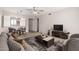 Comfortable living room featuring neutral tones, ample seating, and a cozy atmosphere for relaxation at 131 N Higley Rd # 215, Mesa, AZ 85205