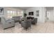 Cozy living room features neutral tones, stylish furniture, and bright natural light at 16476 W Limestone Dr, Surprise, AZ 85374